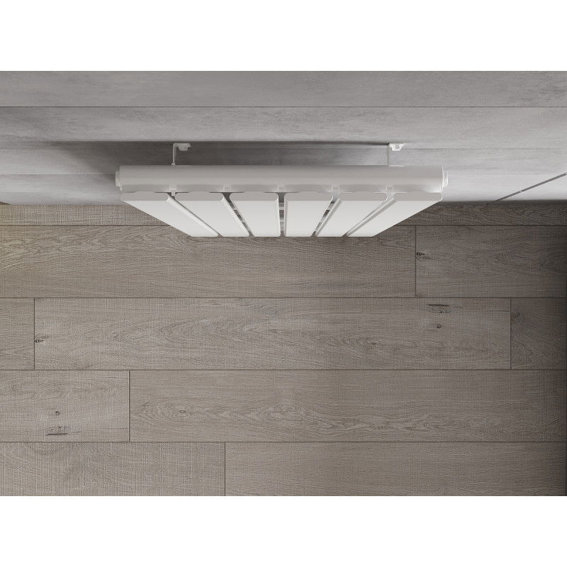 Mexen Boston dekoratív radiátor 1800 x 452 mm, 888 W, fehér - W213-1800-452-00-20