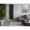 Mexen Boston calorifer decorativ 1800 x 452 mm, 888 W, Neagră - W213-1800-452-00-70