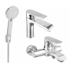 Mexen Pecos R40 set de baie, crom - 72703R40-00