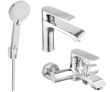 Mexen Pecos R40 set de baie, crom - 72703R40-00