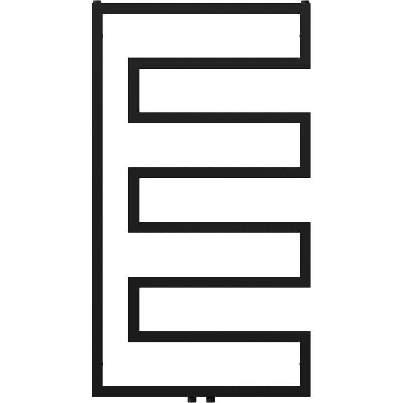 Mexen Floryda radiator decorativ 1080 x 600 mm, 358 W, negru - W206-1080-600-00-70