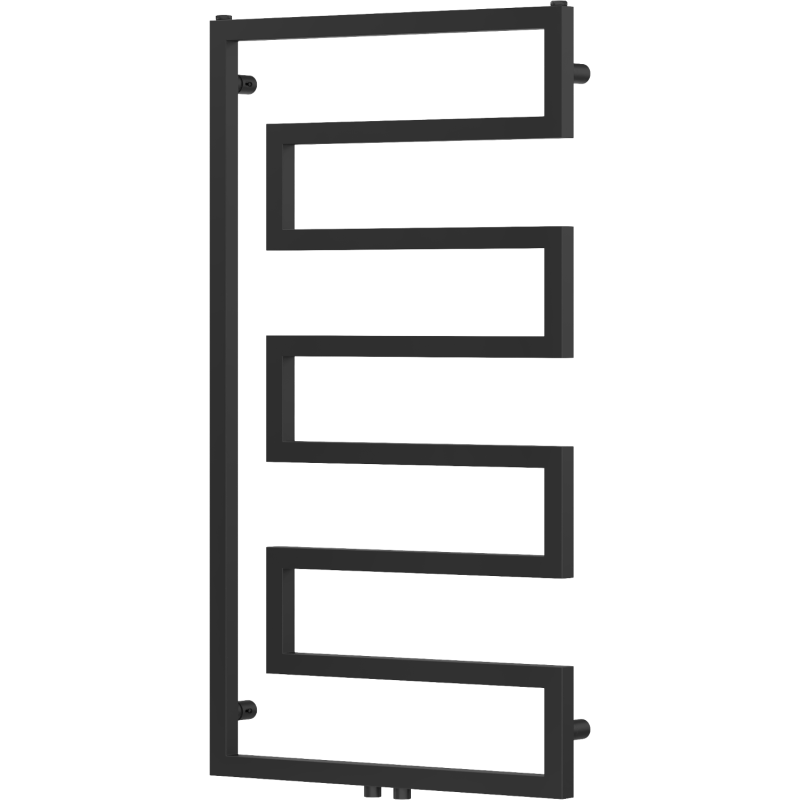 Mexen Floryda radiator decorativ 1080 x 600 mm, 358 W, negru - W206-1080-600-00-70