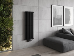 Mexen Kansas radiator decorativ 1200 x 420 mm, 842 W, negru - W204-1200-420-00-70