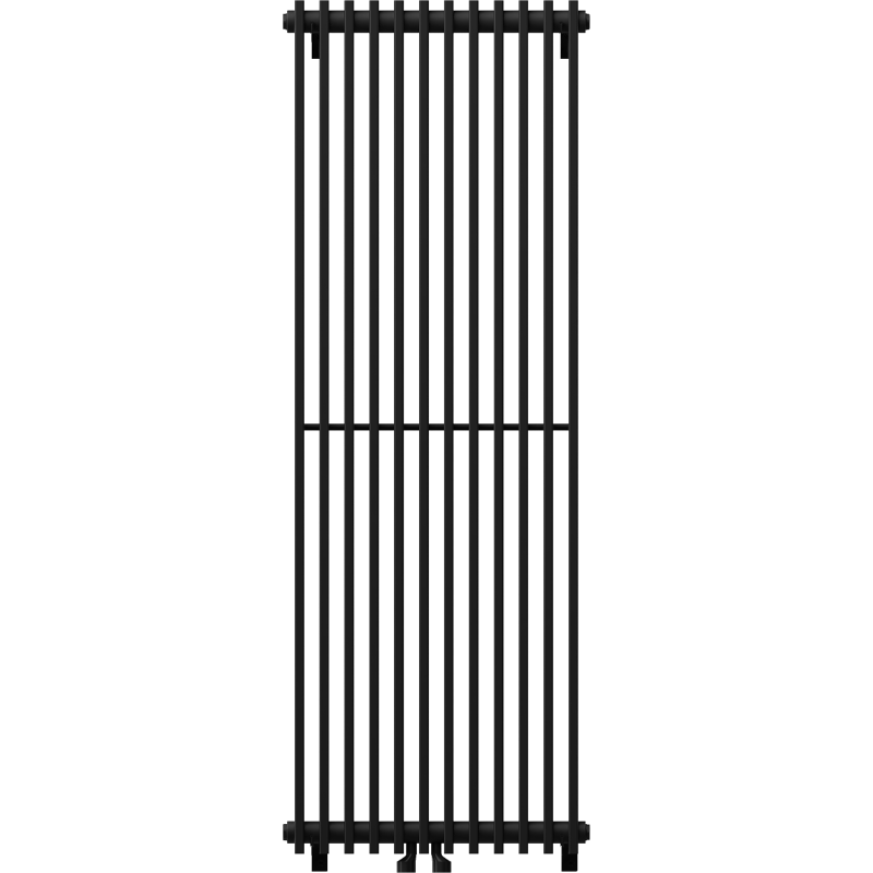 Mexen Kansas radiator decorativ 1200 x 420 mm, 842 W, negru - W204-1200-420-00-70