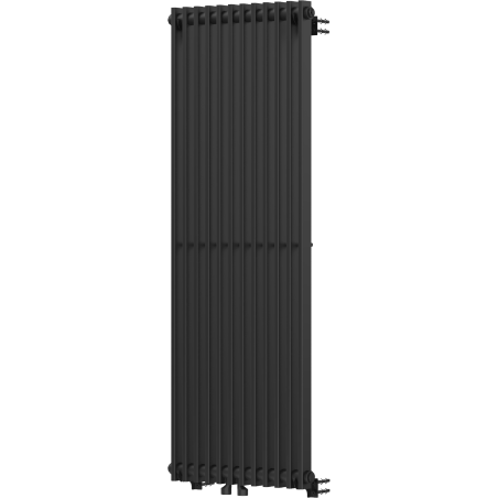 Mexen Kansas dísz radiátor 1200 x 420 mm, 975 W, Fekete - W204-1200-420-00-70
