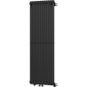 Mexen Kansas radiator decorativ 1200 x 420 mm, 842 W, negru - W204-1200-420-00-70