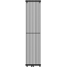 Mexen Kansas calorifer decorativ 1800 x 420 mm, 1441 W, Neagră - W204-1800-420-00-70
