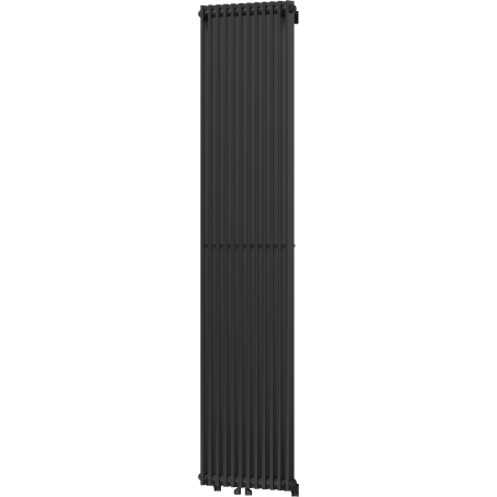 Mexen Kansas radiator decorativ 1800 x 420 mm, 1242 W, negru - W204-1800-420-00-70
