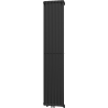 Mexen Kansas radiator decorativ 1800 x 420 mm, 1242 W, negru - W204-1800-420-00-70