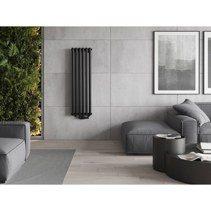 Mexen Nevada radiator decorativ 1200 x 360 mm, 483 W, negru - W201-1200-360-00-70