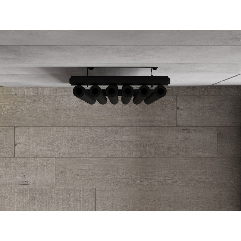 Mexen Nevada radiator decorativ 1200 x 360 mm, 483 W, negru - W201-1200-360-00-70