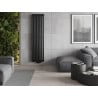 Mexen Nevada calorifer decorativ 1800 x 480 mm, 940 W, Neagră - W201-1800-480-00-70