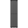 Mexen Nevada díszítő radiátor 1800 x 480 mm, 940 W, fekete - W201-1800-480-00-70
