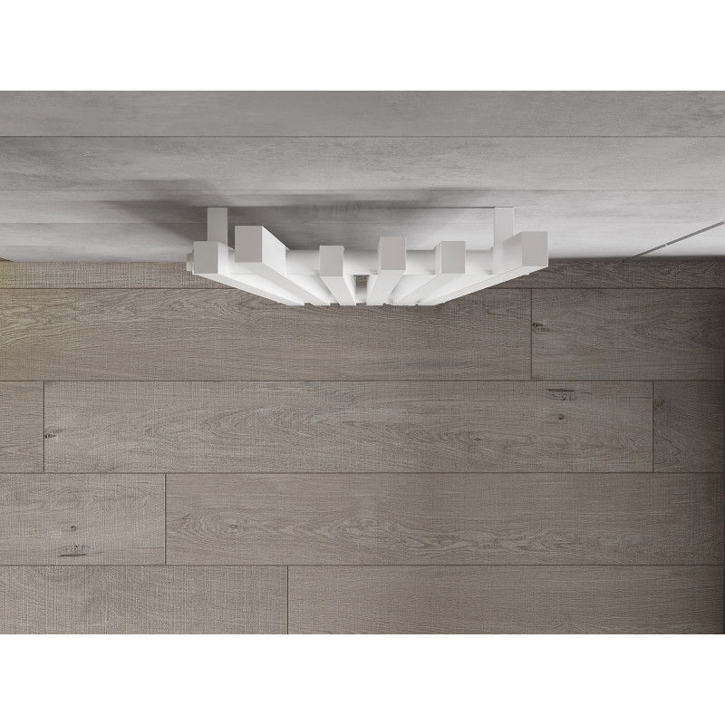 Mexen Omaha dekoratív radiátor 1800 x 420 mm, 655 W, fehér - W208-1800-420-00-20