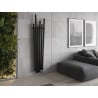 Mexen Omaha radiator decorativ 1800 x 420 mm, 655 W, negru - W208-1800-420-00-70