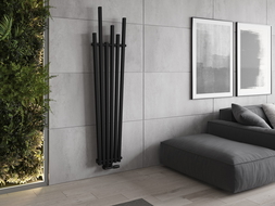 Mexen Omaha calorifer decorativ 1800 x 420 mm, 655 W, Neagră - W208-1800-420-00-70