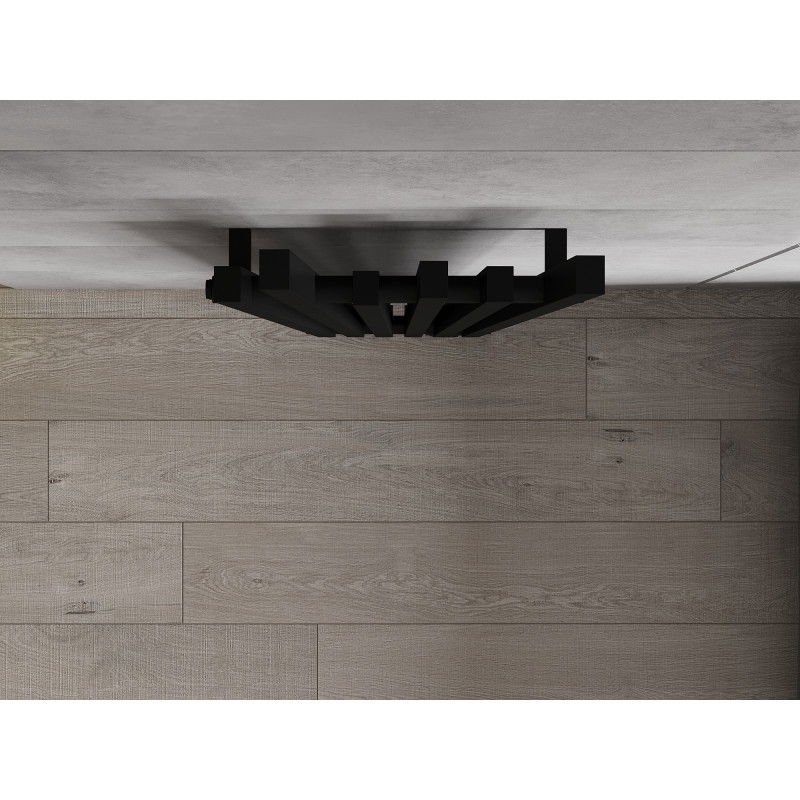 Mexen Omaha radiator decorativ 1800 x 420 mm, 655 W, negru - W208-1800-420-00-70