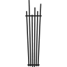 Mexen Omaha calorifer decorativ 1800 x 420 mm, 655 W, Neagră - W208-1800-420-00-70