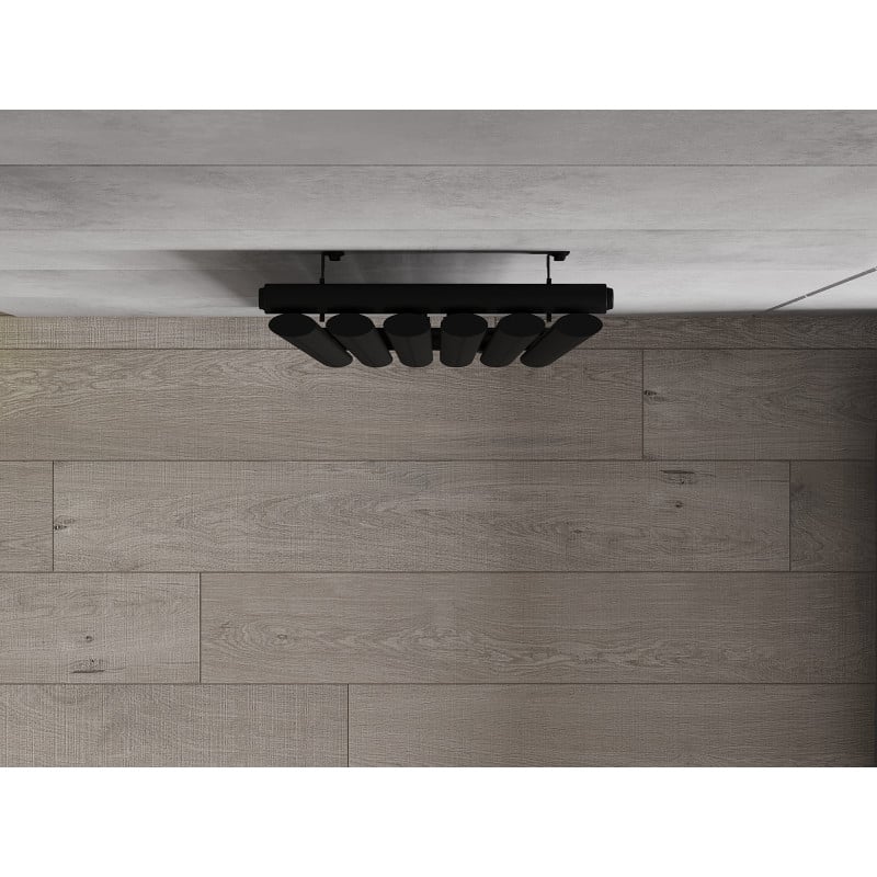 Mexen Oregon radiator decorativ 1200 x 360 mm, 417 W, negru - W202-1200-350-00-70