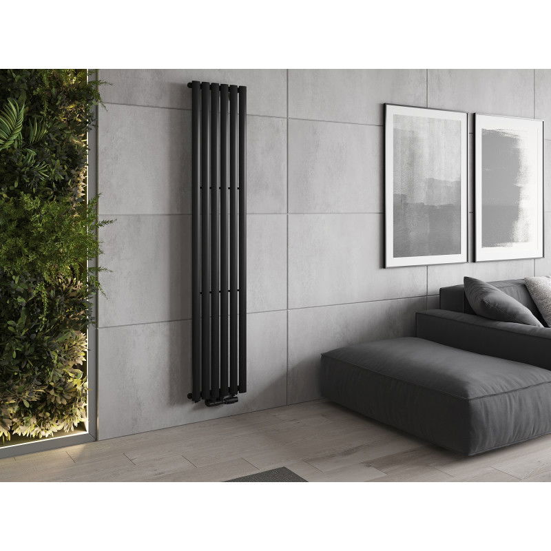 Mexen Oregon radiator decorativ 1800 x 360 mm, 604 W, negru - W202-1800-350-00-70