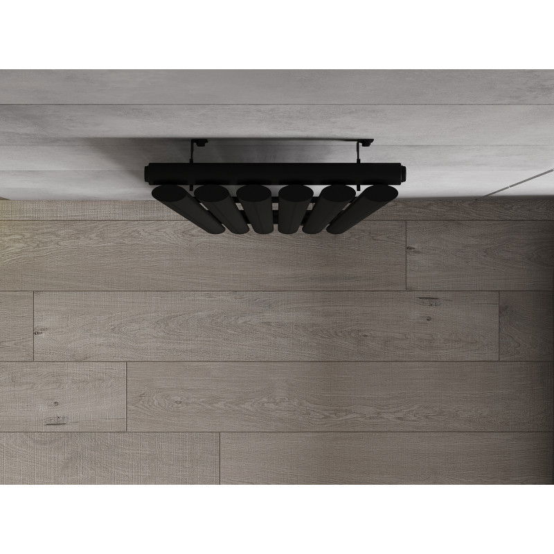 Mexen Oregon radiator decorativ 1800 x 360 mm, 604 W, negru - W202-1800-350-00-70