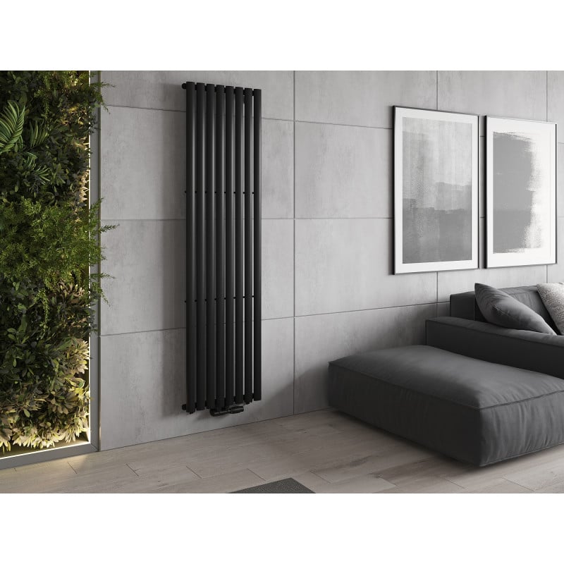 Mexen Oregon radiator decorativ 1800 x 480 mm, 805 W, negru - W202-1800-490-00-70