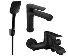 Mexen Pecos R62 set cadă, Neagră - 72703R62-70