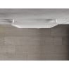 Mexen Orlando calorifer decorativ 1380 x 600 mm, 499 W, Albă - W207-1380-600-00-20