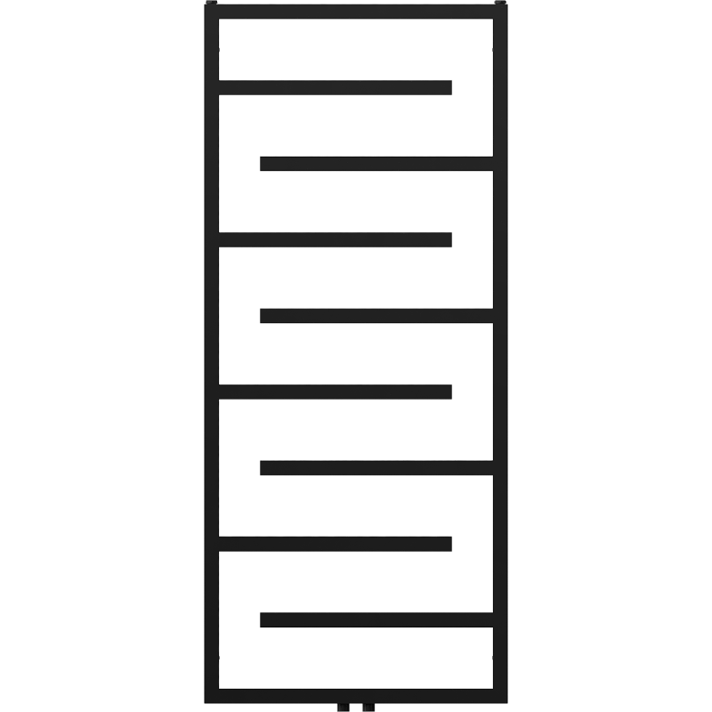 Mexen Orlando radiator decorativ 1380 x 600 mm, 445 W, negru - W207-1380-600-00-70