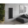 Mexen Texas dísz radiátor 1200 x 460 mm, 502 W, Fekete - W203-1200-460-00-70