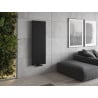 Mexen Topeka dekoratív radiátor 1400 x 480 mm, 950 W, fekete - W210-1400-480-00-70