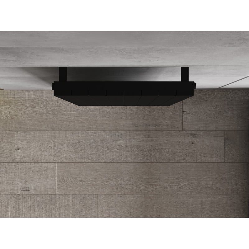 Mexen Topeka dekoratív radiátor 1400 x 480 mm, 950 W, fekete - W210-1400-480-00-70