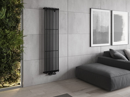 Mexen Tulsa calorifer decorativ 1600 x 420 mm, 613 W, Neagră - W219-1600-420-00-70