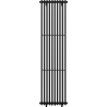 Mexen Tulsa calorifer decorativ 1600 x 420 mm, 613 W, Neagră - W219-1600-420-00-70