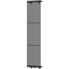 Mexen Tulsa calorifer decorativ 1600 x 420 mm, 613 W, Neagră - W219-1600-420-00-70