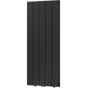 Mexen Waco 1544 x 694 mm-es dekoratív radiátor, 1550 W, fekete - W217-1544-694-00-70