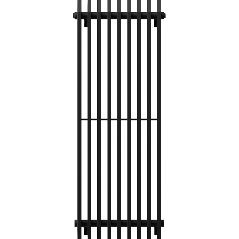 Mexen Aurora radiator decorativ 1200 x 450 mm, 917 W, negru - W212-1200-450-00-70