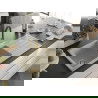 Mexen Andres Chiuvetă de granit de 1,5 compartiment cu picurător și baterie de bucătărie Aster, Bej - 6515-69-73450-57-G
