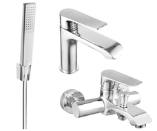 Mexen Pecos Set cadă R72, crom - 72703R72-00