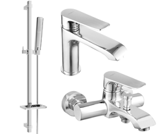 Mexen Pecos Set de baie DQ72, crom - 72703DQ72-00