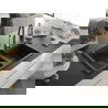 Mexen Tomas Chiuvetă de granit cu 2 compartimente și baterie de bucătărie Aster, Neagră/Auriu metalic - 6516-75-73450-07-B