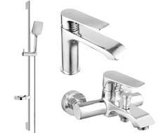 Mexen Pecos Set de baie DS62, crom - 72703DS62-00