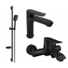 Mexen Pecos DS62 set pentru cadă, negru - 72703DS62-70