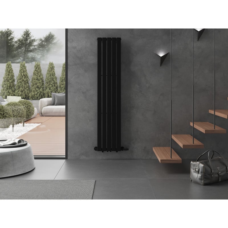 Mexen Boston radiator decorativ 1800 x 376 mm, 740 W, negru - W213-1800-376-01-70