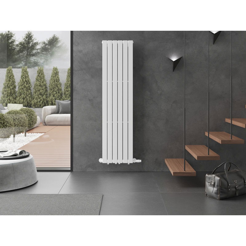 Mexen Boston radiator decorativ 1800 x 452 mm, 888 W, alb - W213-1800-452-00-20