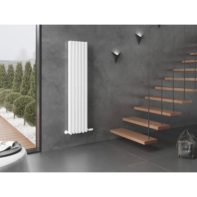 Mexen Dallas dekoratív radiátor 1600 x 360 mm, 1039 W, fehér - W214-1600-360-00-20