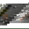 Mexen Kansas dísz radiátor 1800 x 420 mm, 1441 W, Fekete - W204-1800-420-00-70
