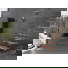 Mexen Nevada dísz radiátor 1200 x 360 mm, 483 W, Fekete - W201-1200-360-00-70