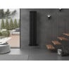 Mexen Nevada calorifer decorativ 1800 x 360 mm, 705 W, Neagră - W201-1800-360-00-70