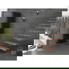 Mexen Nevada calorifer decorativ 1800 x 480 mm, 940 W, Neagră - W201-1800-480-00-70